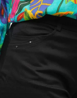 Online Short coton noir Shorts & Bermudas|Pantalons