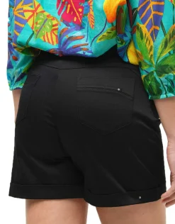 Online Short coton noir Shorts & Bermudas|Pantalons