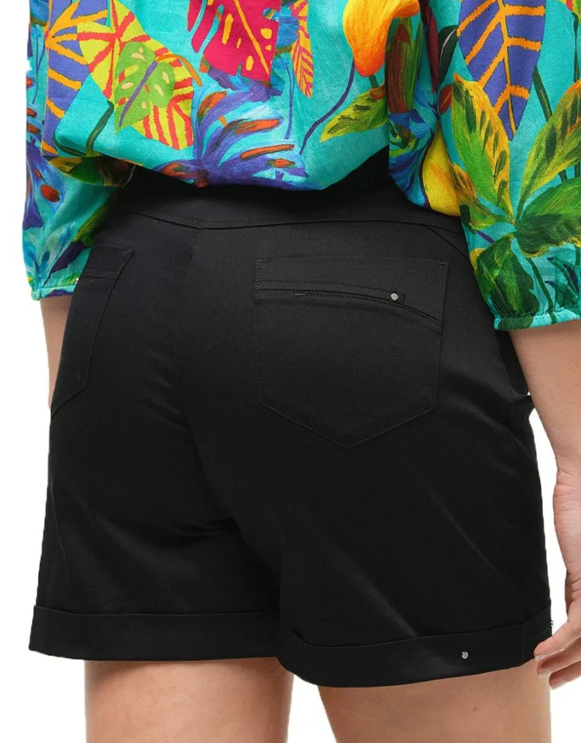 Online Short coton noir Shorts & Bermudas|Pantalons