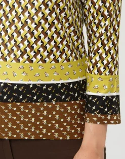 Clearance T-shirt droit jaune T-shirts|Hauts