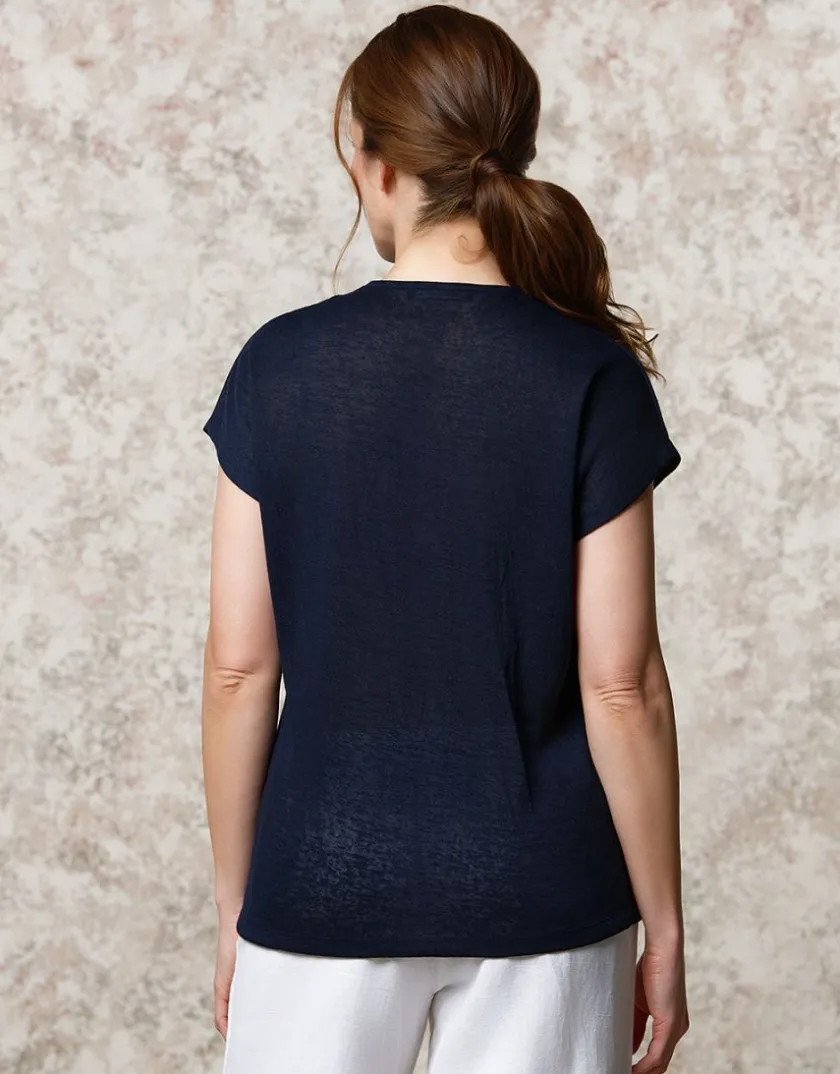 Hot T-shirt fluide marine T-shirts|Hauts