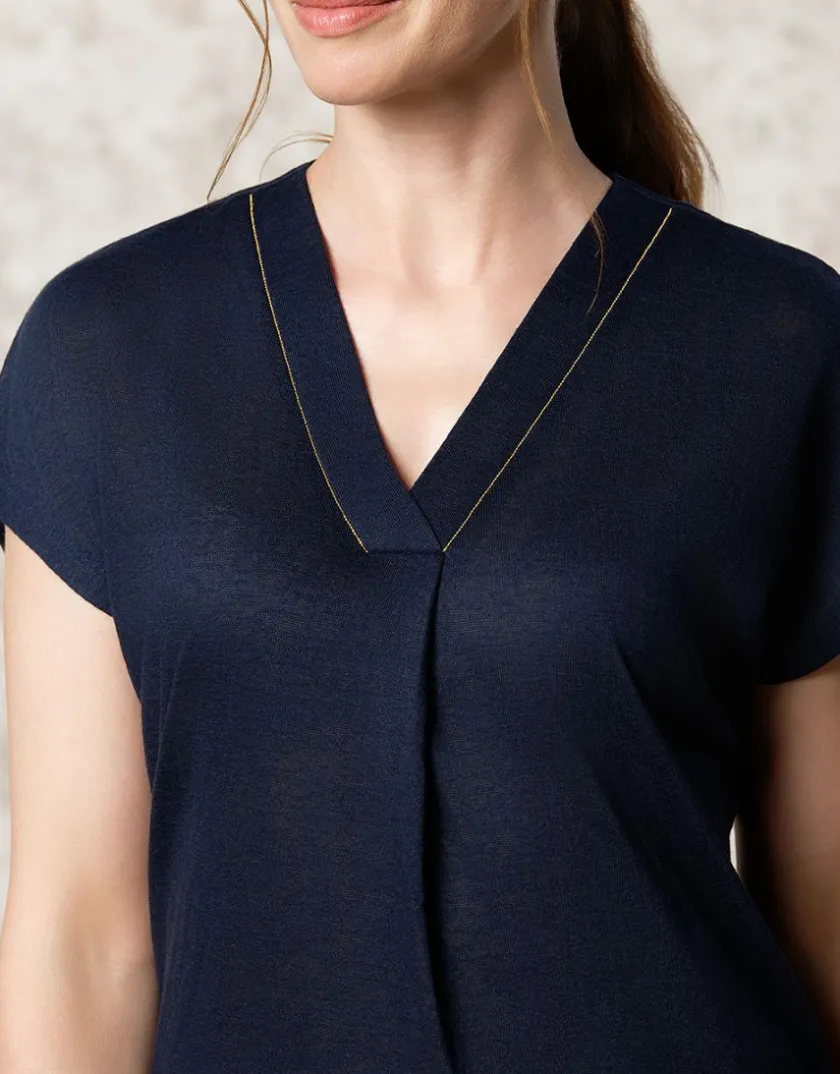 Hot T-shirt fluide marine T-shirts|Hauts