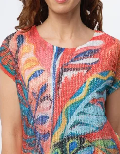 Clearance T-shirt maille filet T-shirts|Hauts