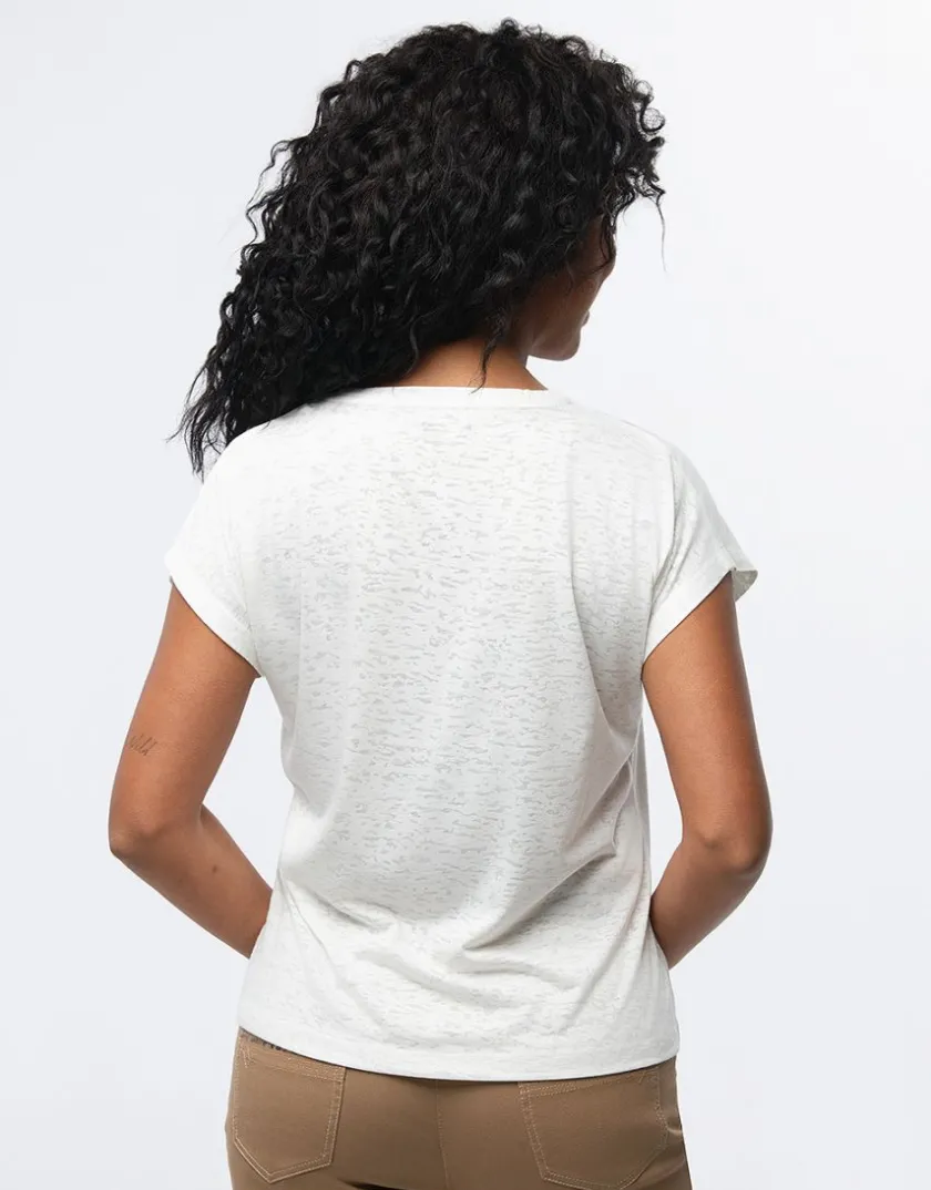 Outlet T-shirt motif ethnique T-shirts|Hauts