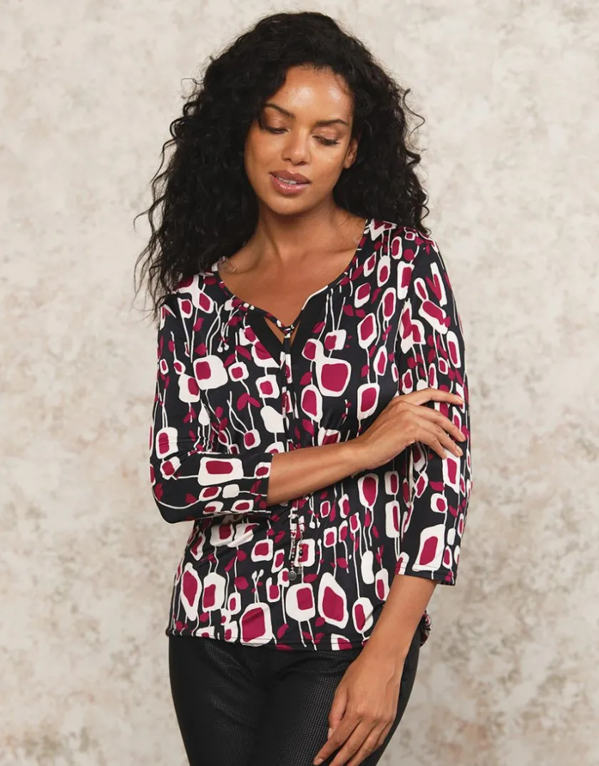 Online T-shirt stretch motif noi T-shirts|Hauts