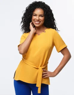 Best Tunique chic ocre Chemisiers & Blouses|Hauts