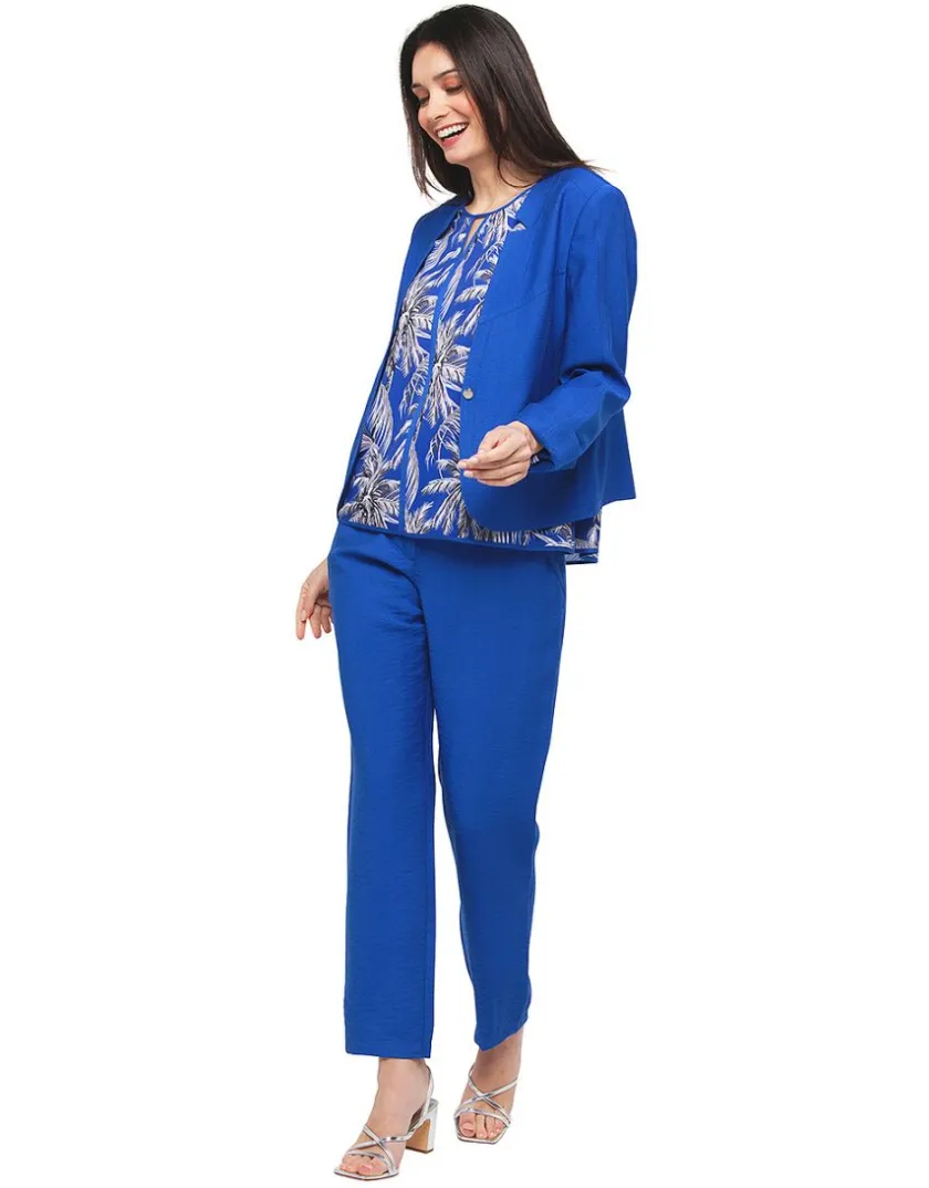 Discount Veste chic bleu roi Habillées|Vestes
