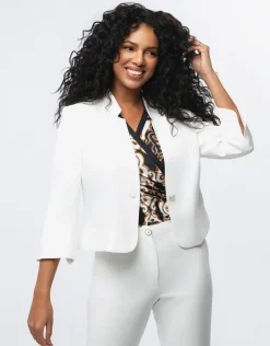 Hot Veste chic écru Habillées|Vestes