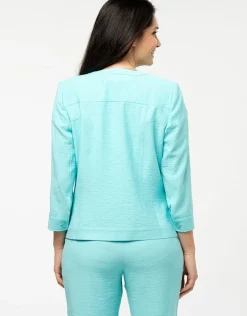 Discount Veste chic turquoise Habillées|Vestes