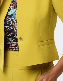 Fashion Veste chic vert anis Habillées|Vestes
