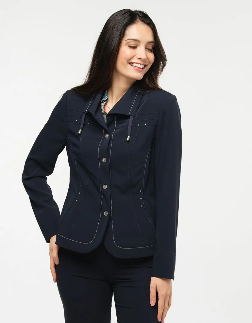 Clearance Veste cintrée marine Habillées|Vestes
