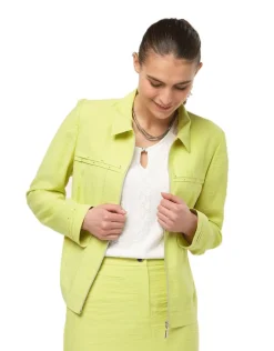Outlet Veste droite vert anis Habillées|Vestes