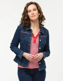 New Veste en jean brut coton Casual|Vestes