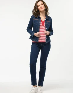 New Veste en jean brut coton Casual|Vestes