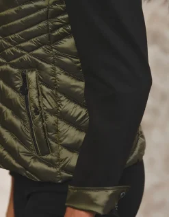 Outlet Veste matelassée kaki Doudounes|Casual