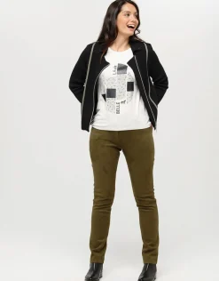 Outlet Veste noire zippée Gilets|Maille