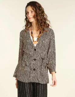 Best Veste saharienne imprimée Habillées|Vestes