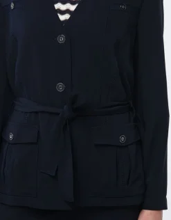Outlet Veste saharienne marine Casual|Vestes