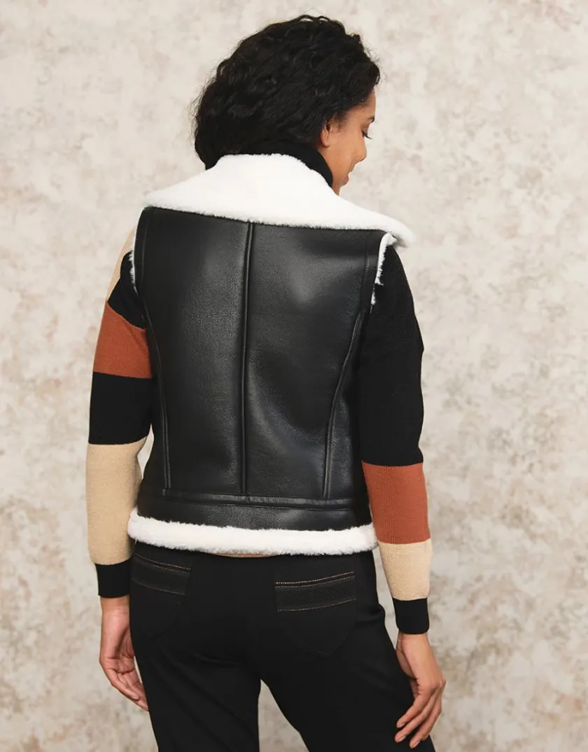 Discount Veste sans manches noir Parkas