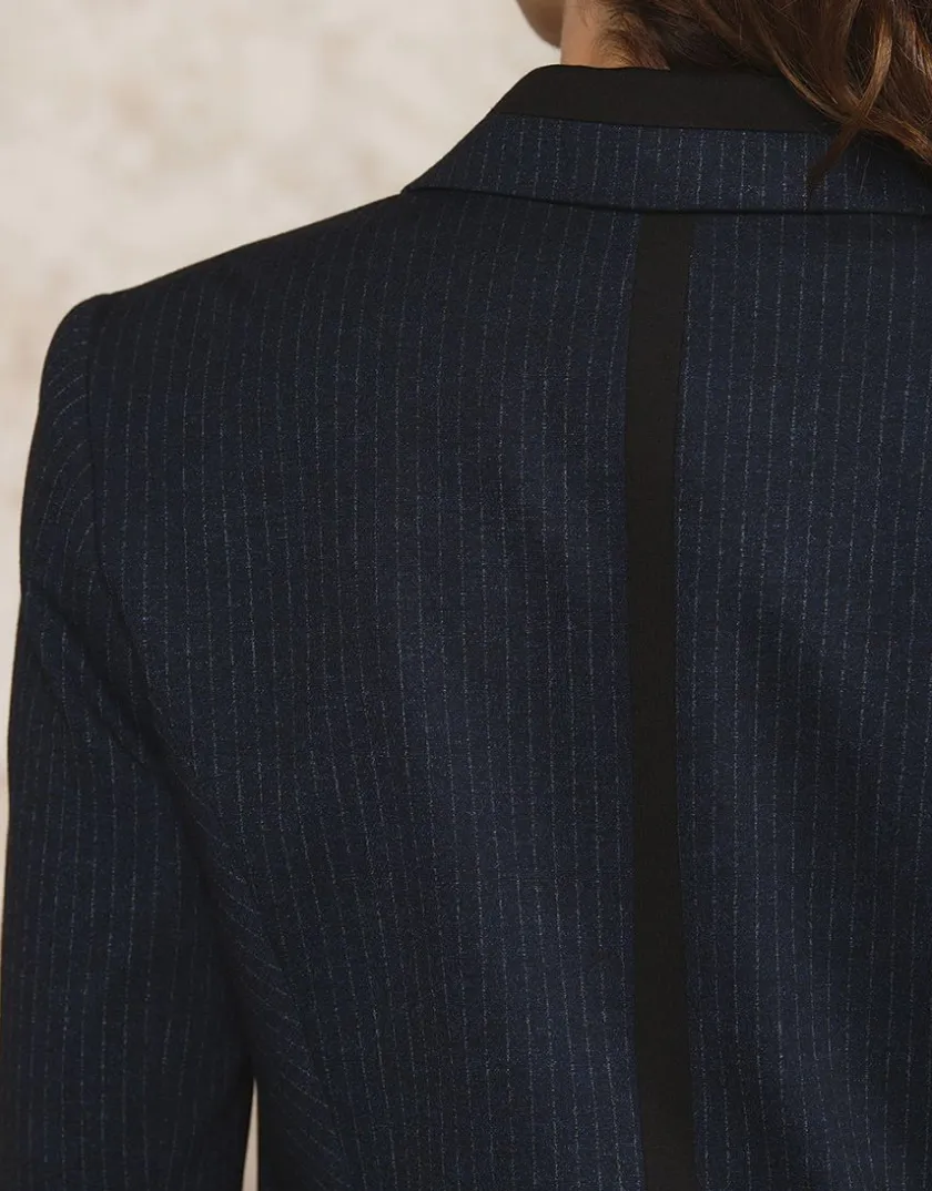Discount Veste tailleur bleu Habillées|Vestes