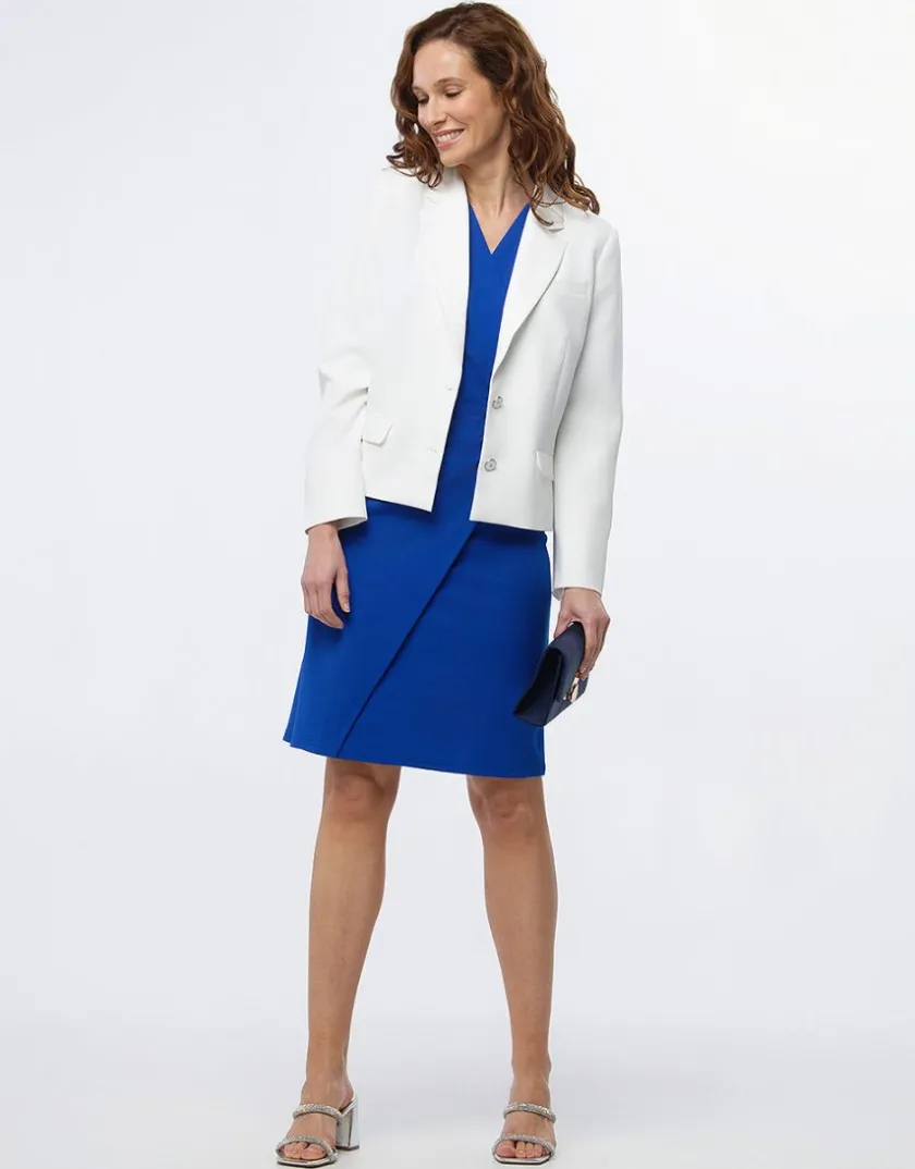 Outlet Veste tailleur chic écru Habillées|Vestes