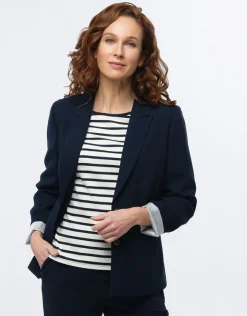 Hot Veste tailleur crêpe Habillées|Vestes