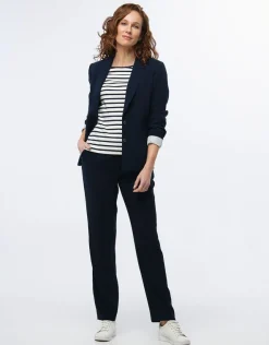 Hot Veste tailleur crêpe Habillées|Vestes