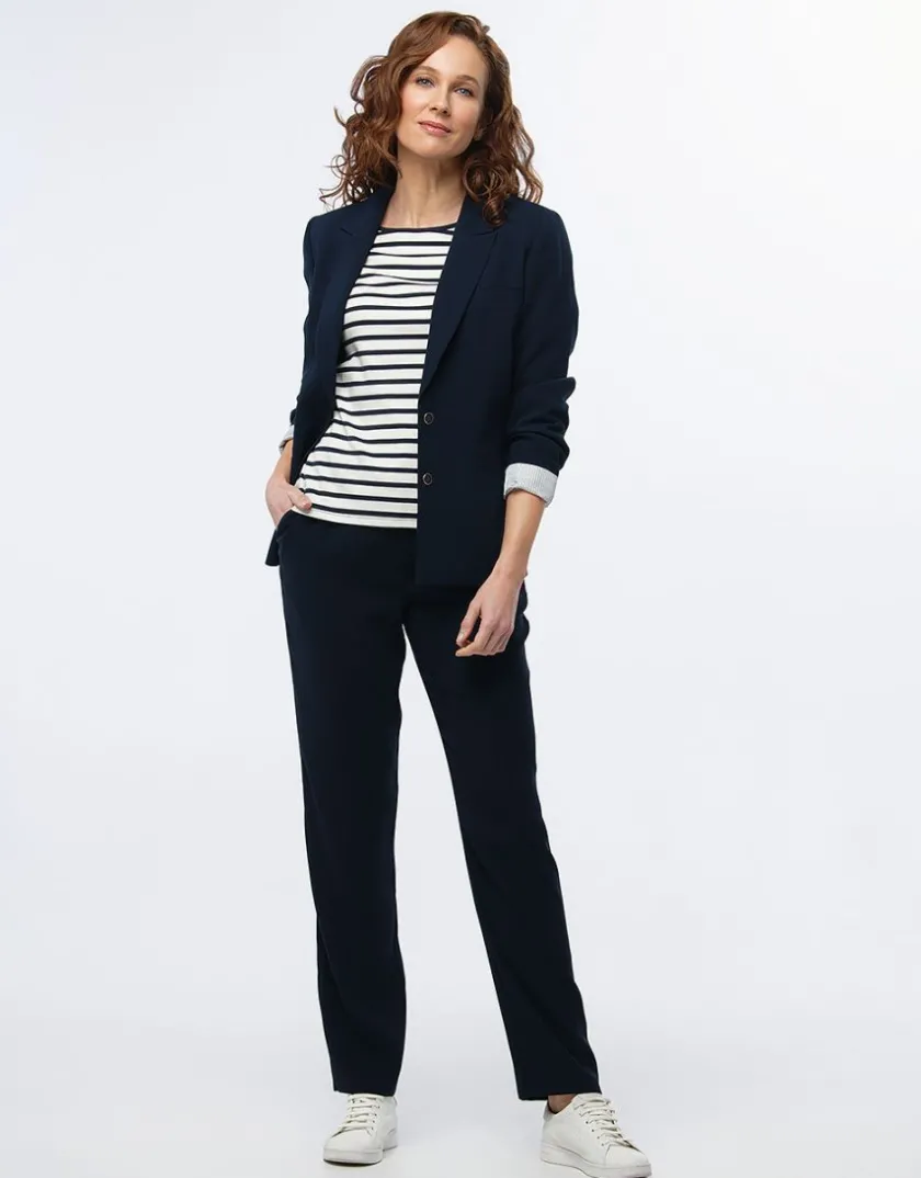 Hot Veste tailleur crêpe Habillées|Vestes