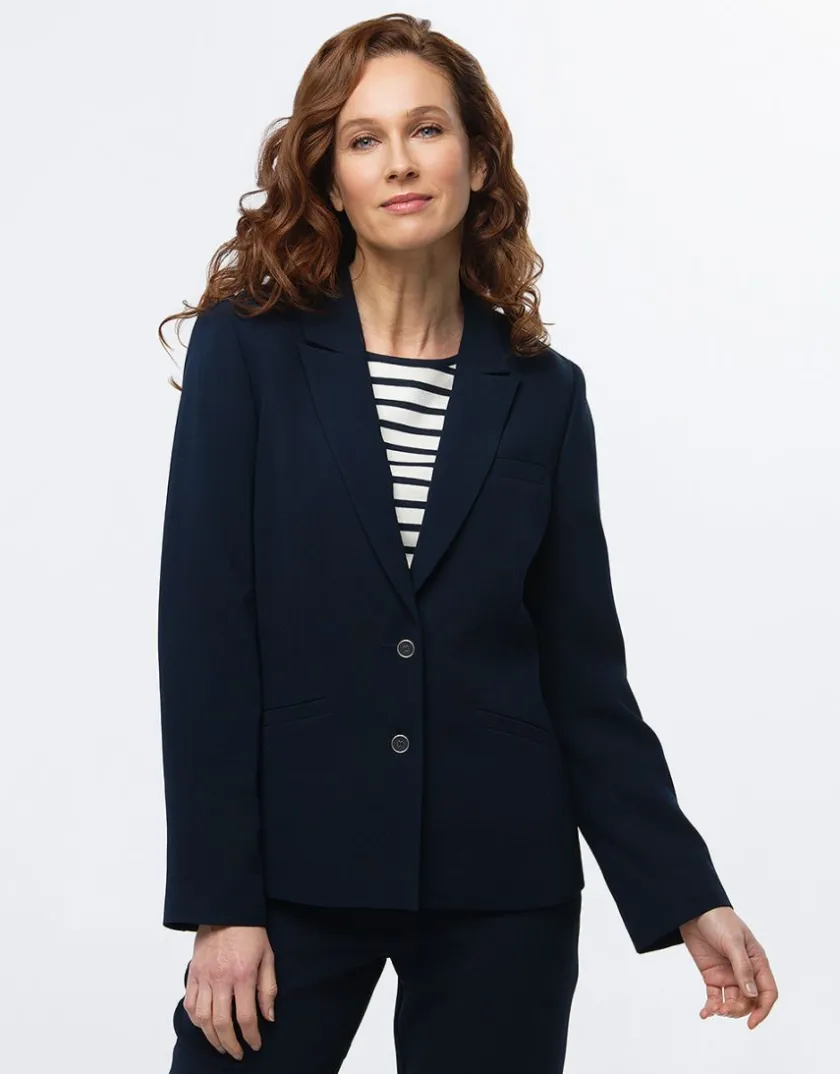 Hot Veste tailleur crêpe Habillées|Vestes