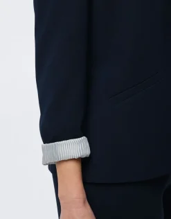 Hot Veste tailleur crêpe Habillées|Vestes