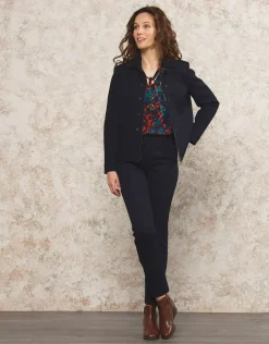 Best Veste tailleur marine Habillées|Vestes