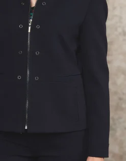 Best Veste tailleur marine Habillées|Vestes