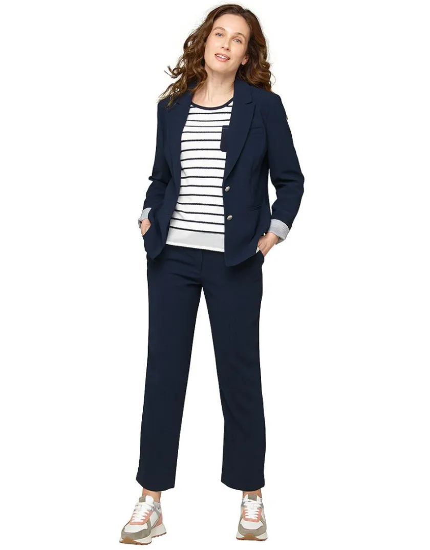 Fashion Veste tailleur marine Habillées|Vestes