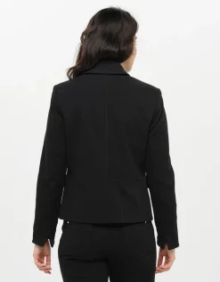 Hot Veste tailleur noire chic Habillées|Vestes