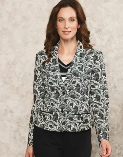 Hot Veste tailleur verte Habillées|Vestes